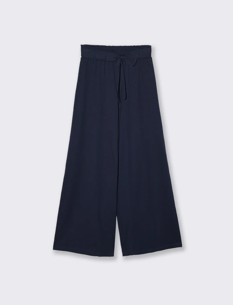 Pantalone stile odalisca da donna - Blu