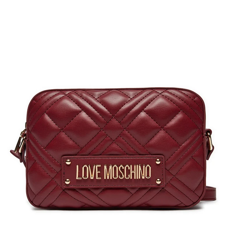 Camera Case Trapuntata LOVE MOSCHINO linea Quilted Bordeaux