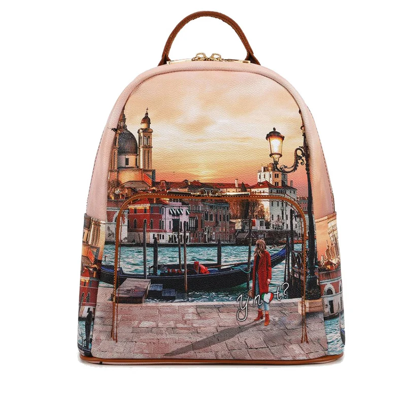 Zaino Donna Y NOT con Tasca Esterna YES-615 Venice Sunset