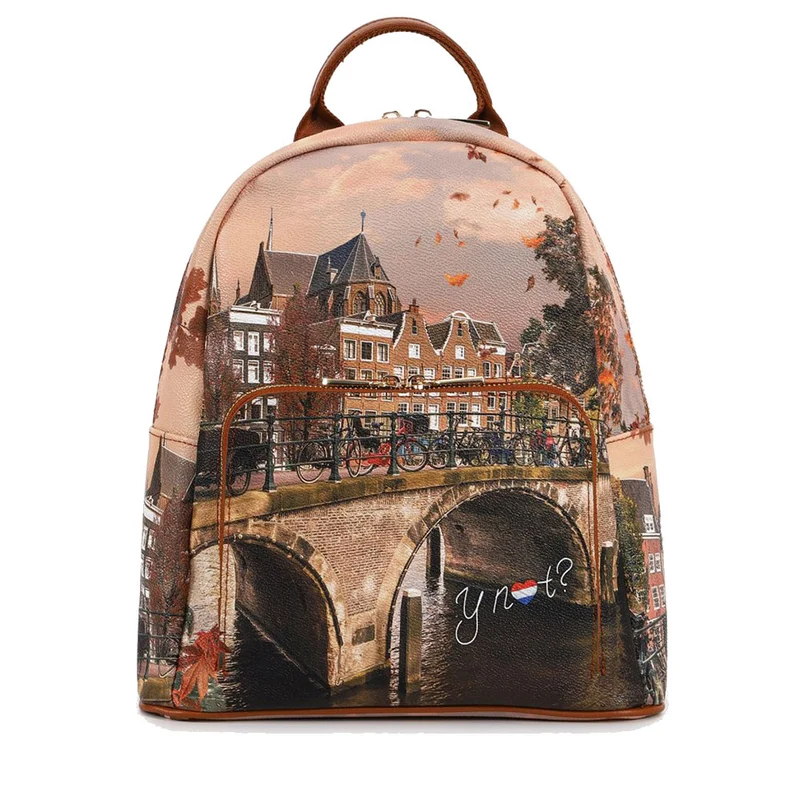 Zaino Donna Y NOT con Tasca Esterna YES-615 Autumn River