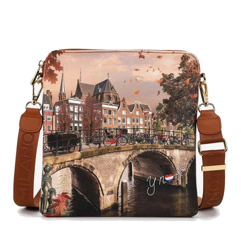 Borsa Donna Y NOT Bandoliera a Tracolla YES-314 Autumn River