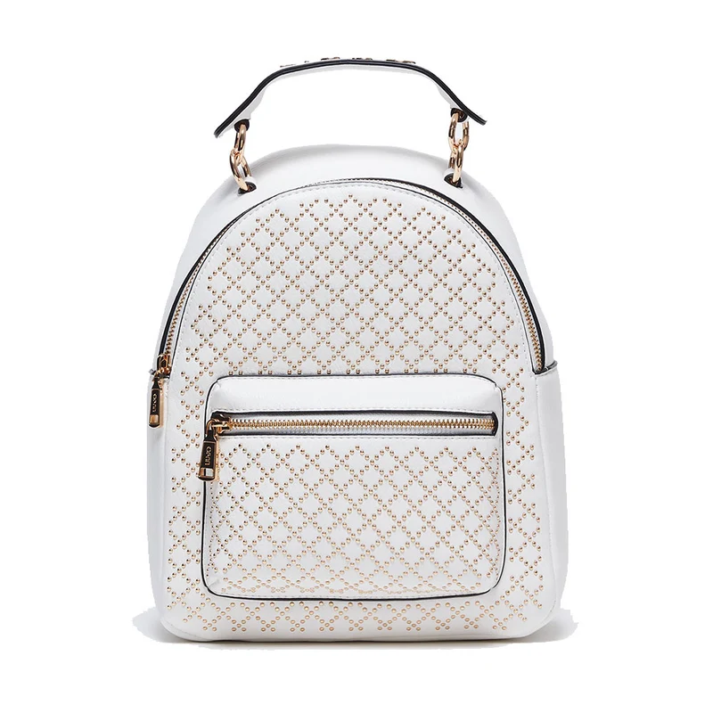 Zaino Donna LIU JO Bianco con Borchie