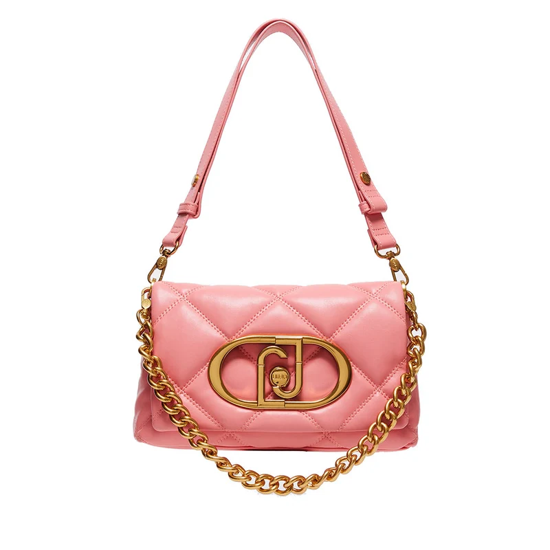 Borsa Donna a Spalla e Tracolla LIU JO linea La Puffy Trapuntata color Aragosta