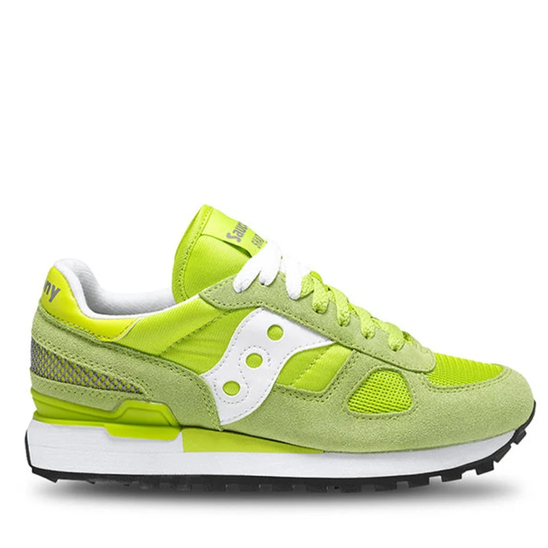 Scarpe Donna Saucony Sneakers Shadow Original Green - White