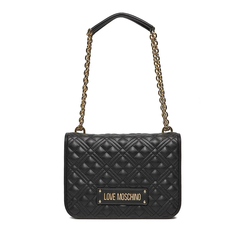 Borsa Donna a Spalla e Tracolla LOVE MOSCHINO linea Quilted colore Nero