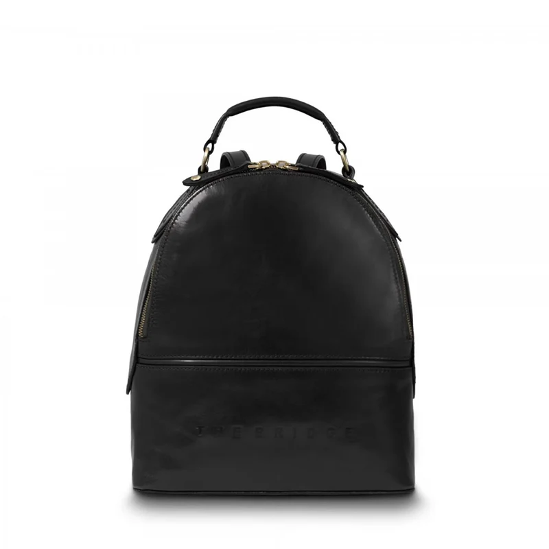 Zaino Donna THE BRIDGE linea Daphne in Pelle Nera