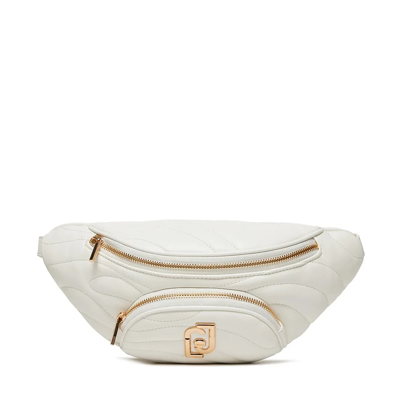 Marsupio Donna LIU JO Better Trapuntato Bianco con Charm