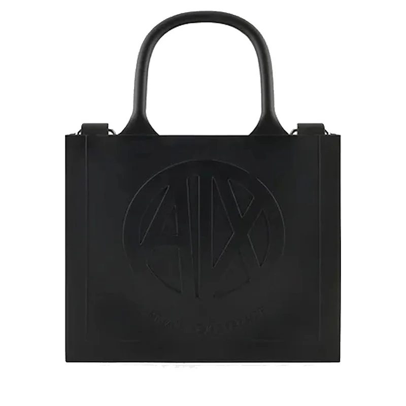 Borsa Donna a Mano con Tracolla ARMANI EXCHANGE Colore Nero Misura Piccola