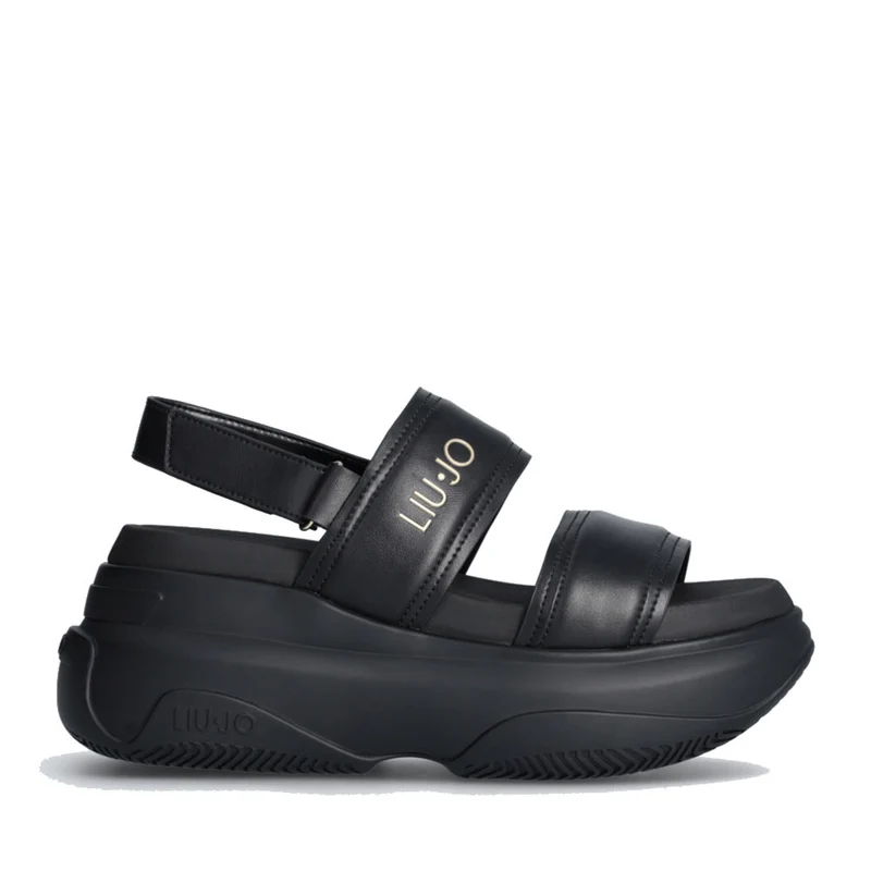 Scarpe Donna LIU JO June 09 Sandali Chunky Monocromo Nero