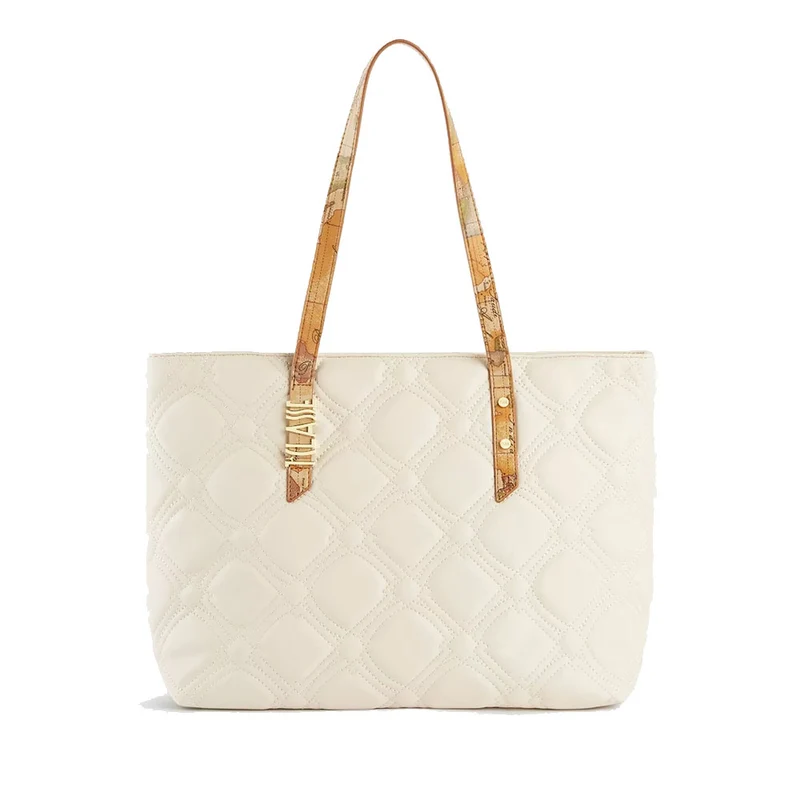 Shopping Bag Donna 1A Classe Alviero Martini linea Coral Diamond Avorio GZ58