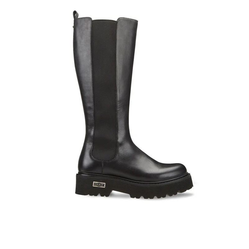Scarpe Donna CULT Slash 331000 Stivali Alti in Pelle colore Nero