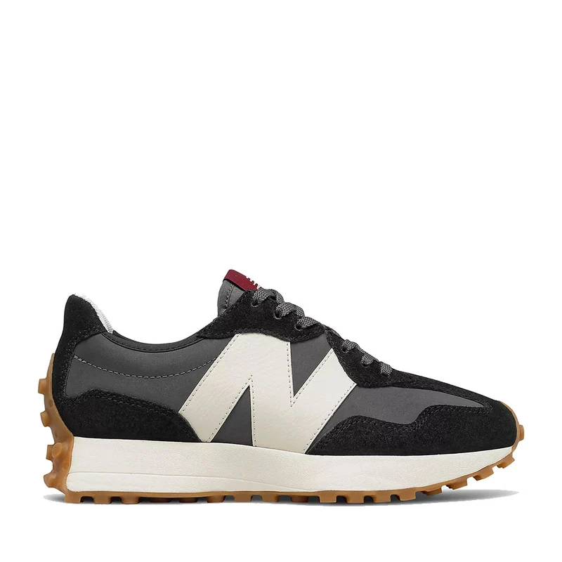 Scarpe Donna NEW BALANCE Sneakers 327 in Suede e Nylon colore Black