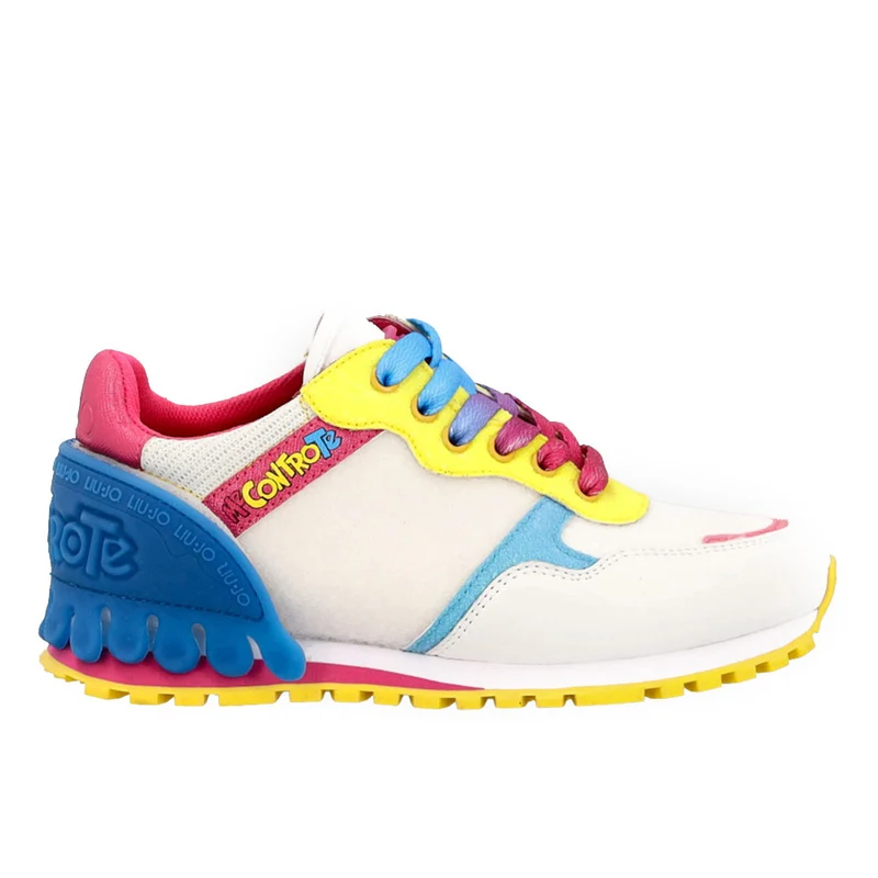 Scarpe Bambino LIU JO Sneakers Me Contro Te colore White