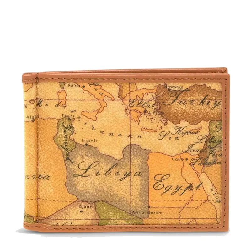 Portafoglio Uomo con Fermasoldi 1A Classe Alviero Martini linea Geo Classic W111