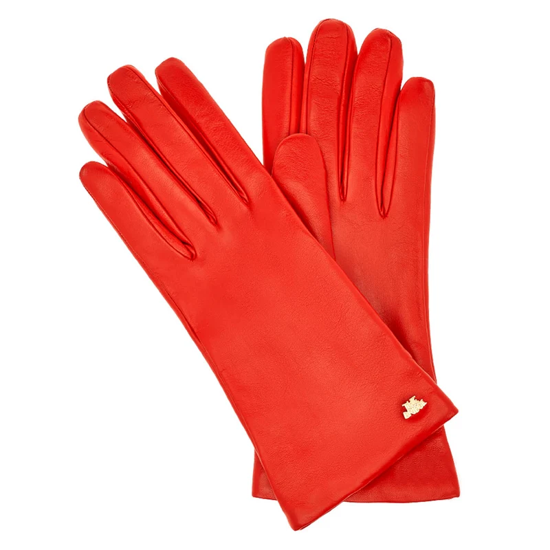 Guanti Donna THE BRIDGE linea Life Style in Pelle Rossa TG 7.5