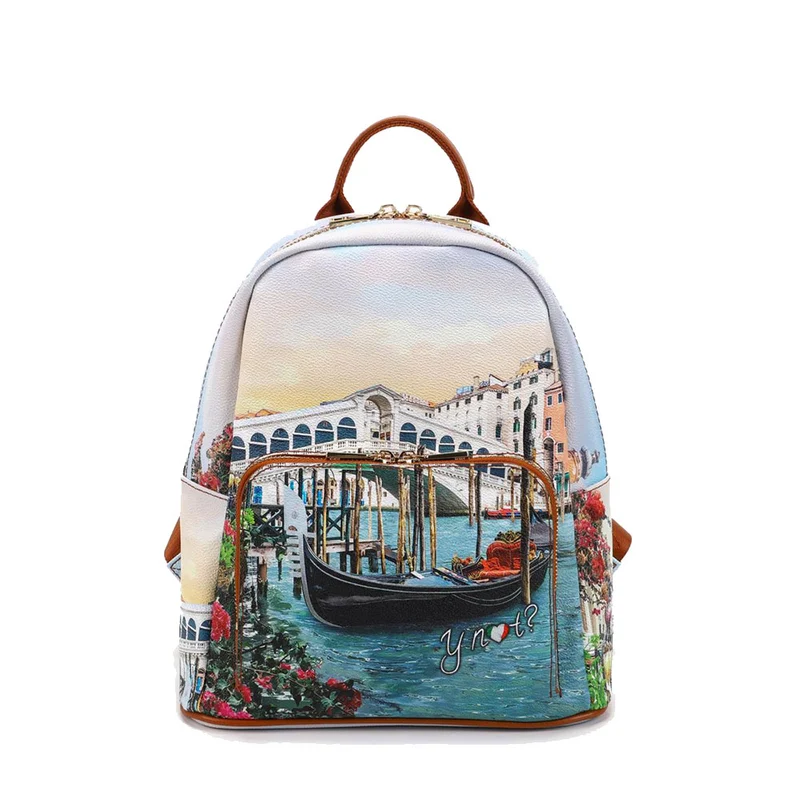 Zaino Donna Y NOT con Tasca Esterna YES-615 Canaletto