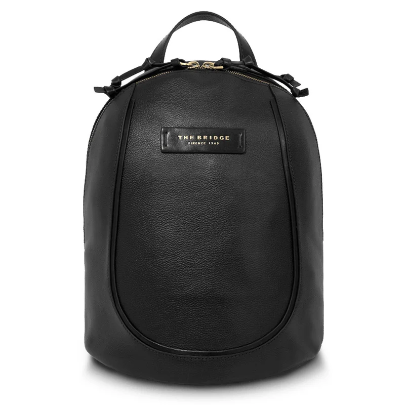 Zaino Donna THE BRIDGE linea Domitilla in Pelle Nera