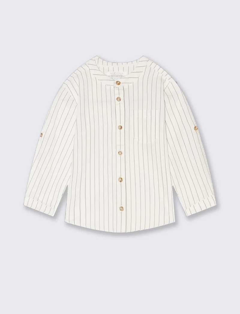 Camicia rigata da neonato - Righe