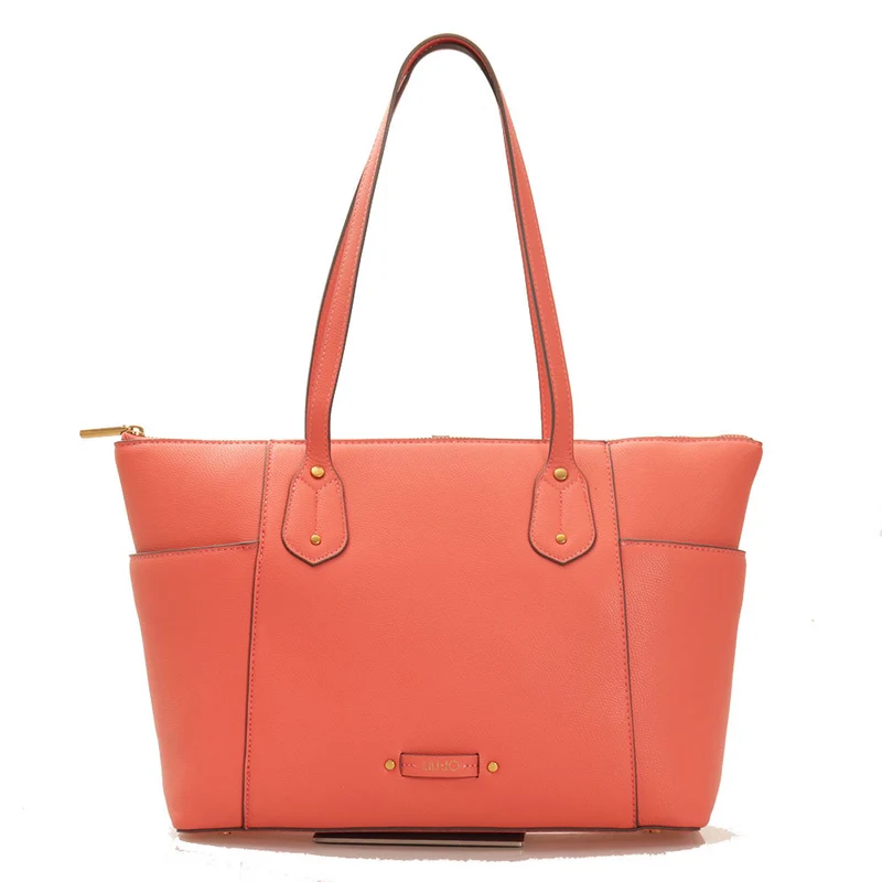 Borsa Donna a Spalla LIU JO Ecosostenibile colore Chili