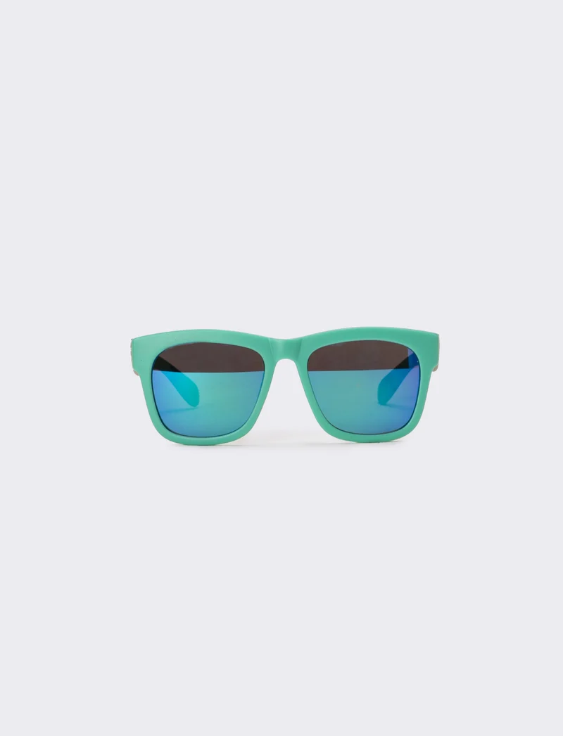Occhiali bambino con stanghetta stampata - Verde