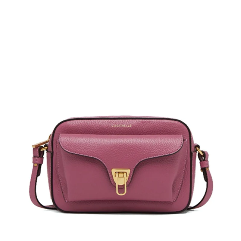 Borsa Donna a Tracolla COCCINELLE in Pelle Pulp Pink linea Beat Soft Misura Media