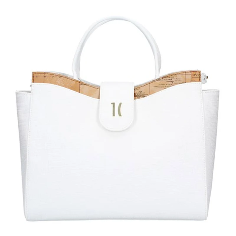 Borsa Donna a Mano 1A Classe Alviero Martini linea Geo Cool colore Bianco GV27