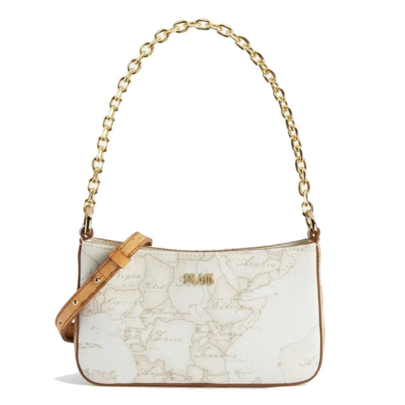 Pochette Donna 1A Classe Alviero Martini linea Geo Onda Mix Bianco PM05