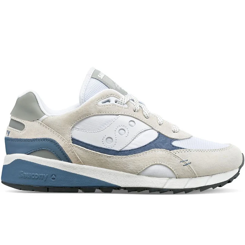 Scarpe Uomo Saucony Sneakers Shadow 6000 White - White