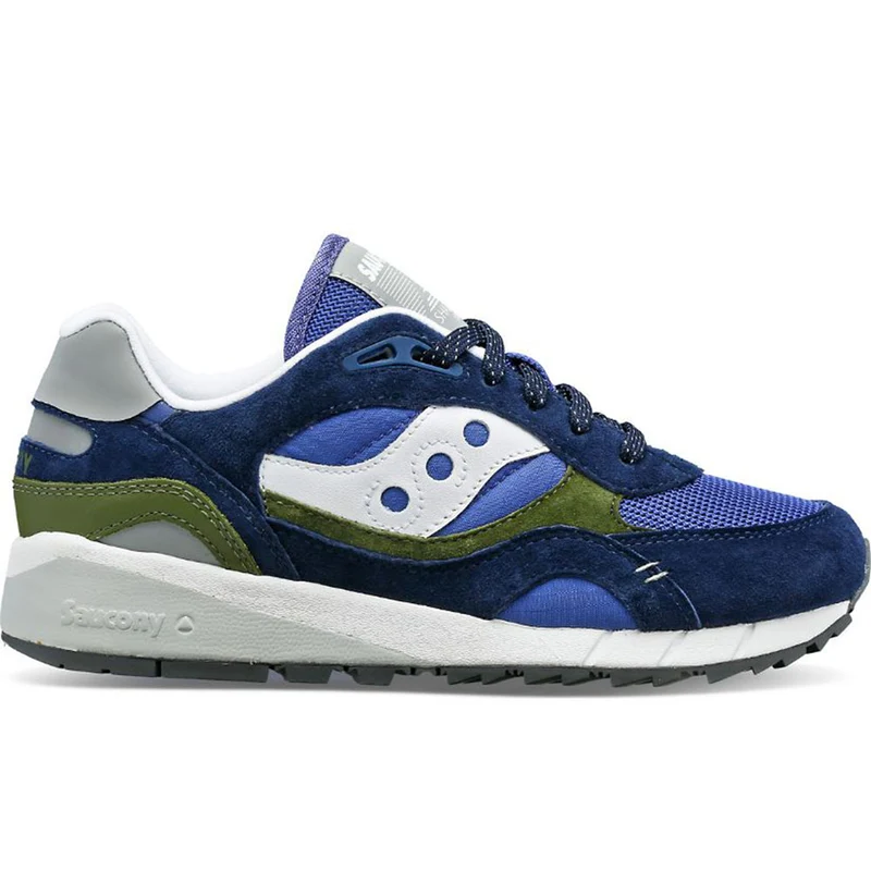 Scarpe Uomo Saucony Sneakers Shadow 6000 Navy - White