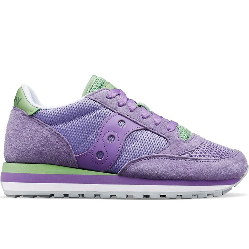 Scarpe Donna Saucony Sneakers Jazz Triple Violet - Lime