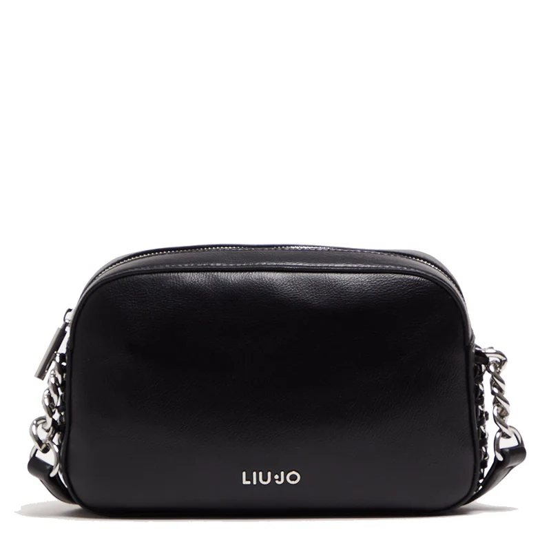Borsa Donna a Tracolla LIU JO Nera con Catene