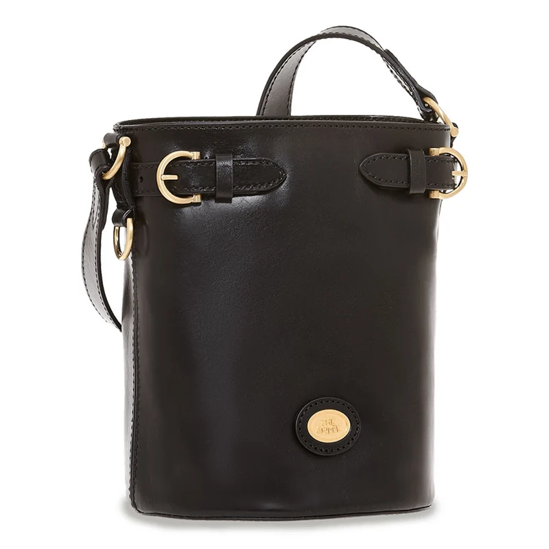 Borsa Donna Secchiello a THE BRIDGE linea Biba in Pelle Nera