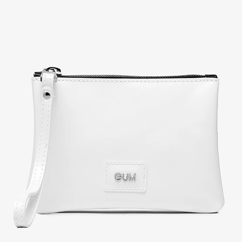 Pochette Donna Mini a Mano GUM Numbers Small linea Color Family colore Bianco