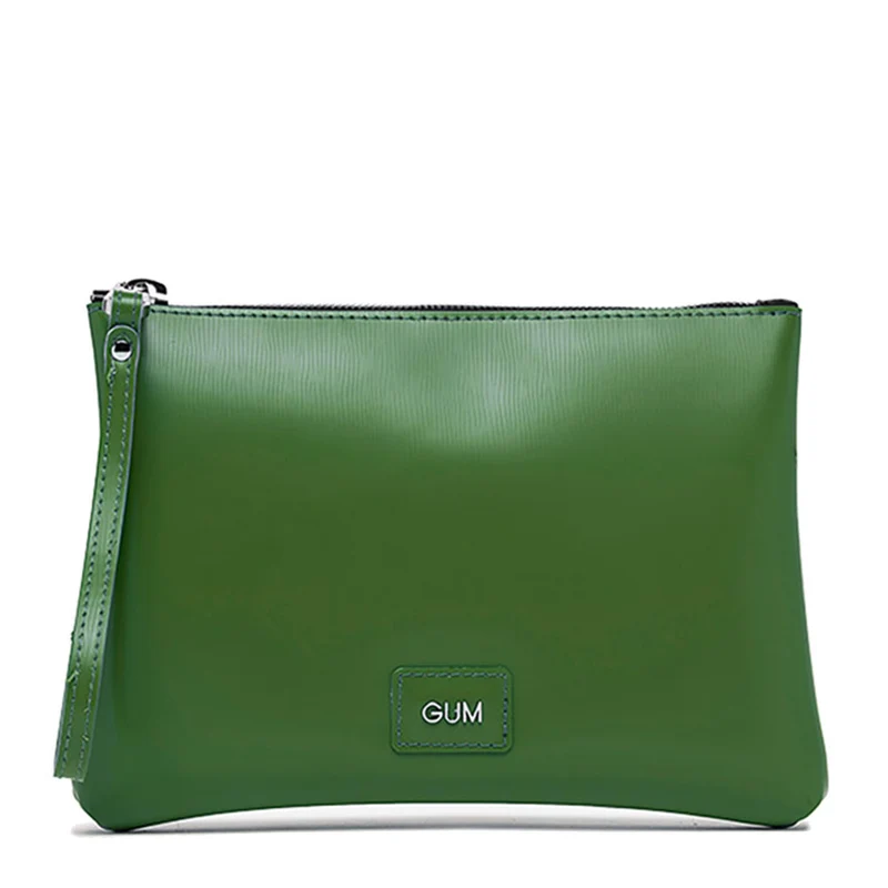 Pochette Donna a Mano Media GUM linea Color Family colore Verde