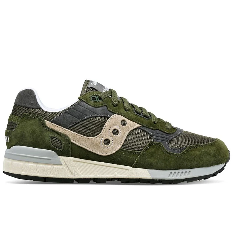 Scarpe Uomo Saucony Sneakers Shadow 5000 Essential Green - Gray