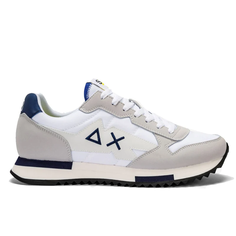 Scarpe Uomo Sun68 Sneakers Niki Solid Colore Bianco - Z33121