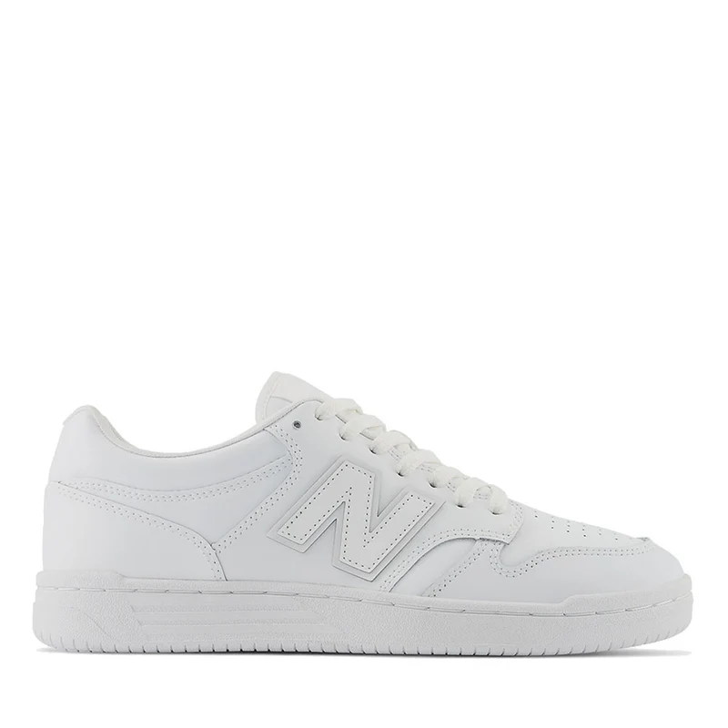 Scarpe Unisex NEW BALANCE Sneakers 480 in Pelle colore White