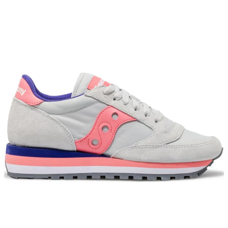 Scarpe Donna Saucony Sneakers Jazz Triple Grey - Coral