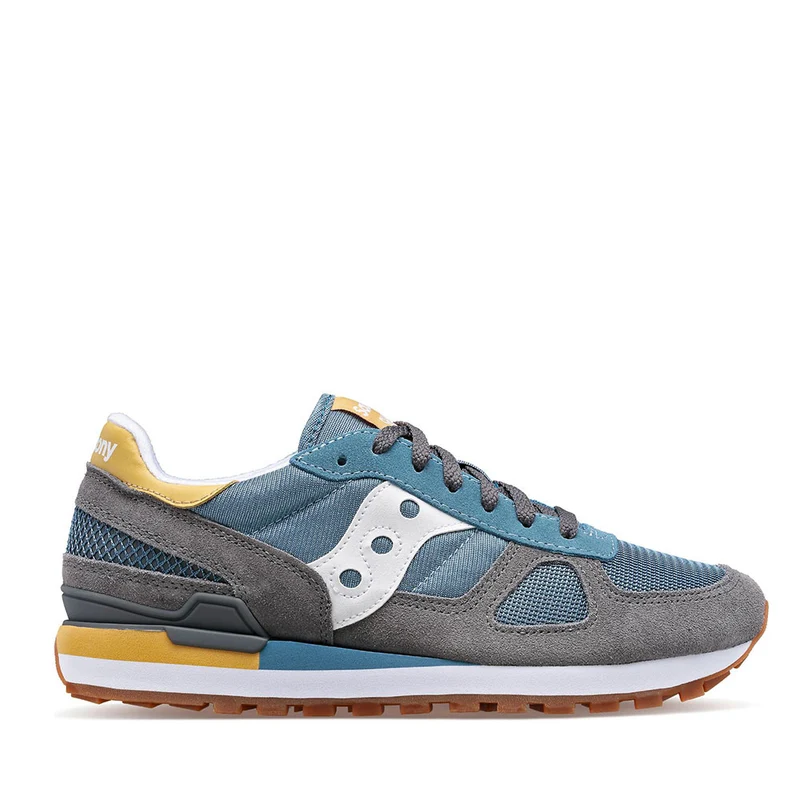 Scarpe Uomo Saucony Sneakers Shadow Original Steel - Blue