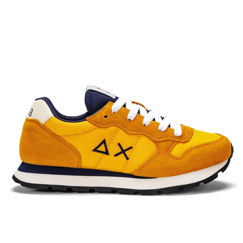 Scarpe SUN 68 Sneakers Boy's Tom Solid Teen Colore Giallo