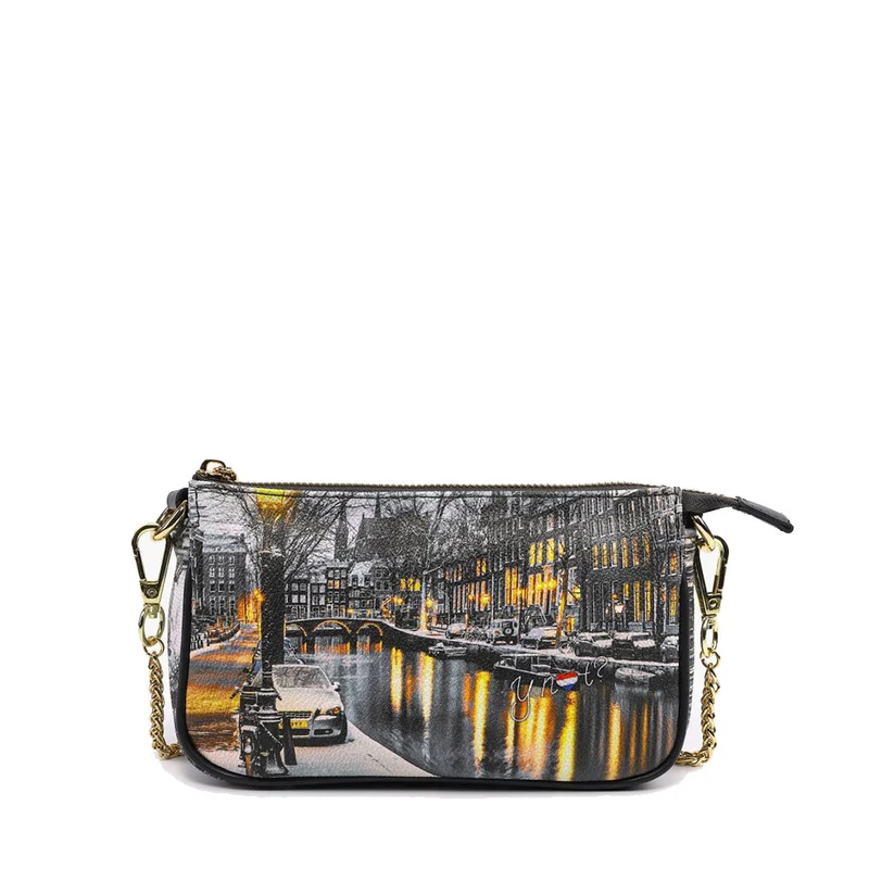 Borsa Donna Piccola a Spalla Y NOT YES-624 Amsterdam Snow