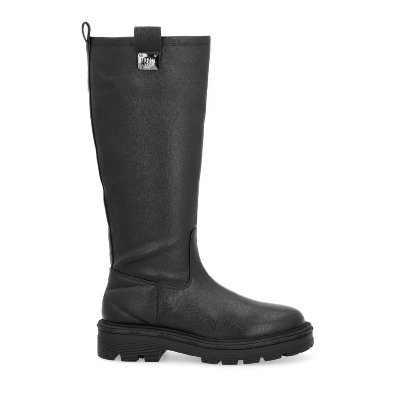 Scarpe Donna LIU JO Stivali Tailor 233 stampa Saffiano Nera