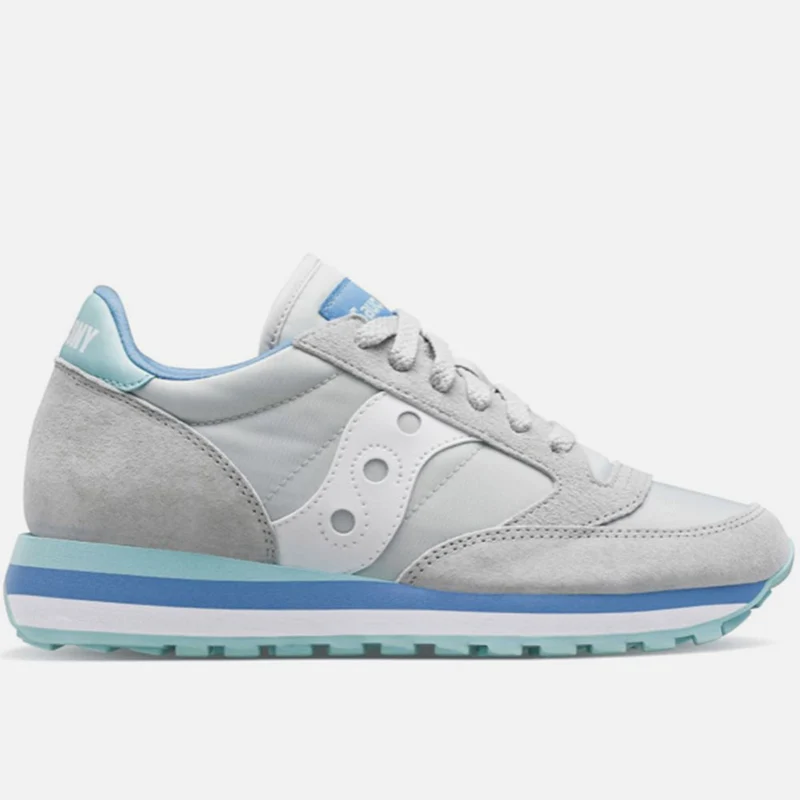 Scarpe Donna Saucony Sneakers Jazz Triple Grey - Blue