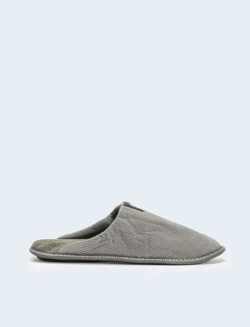 Pantofola da uomo minimal - Grigio