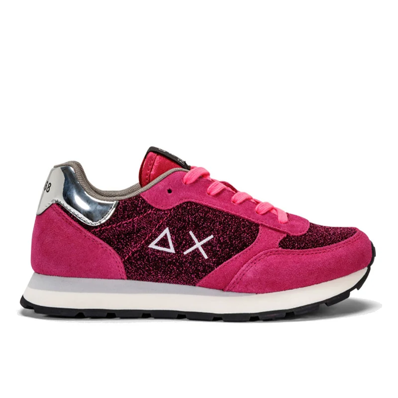 Scarpe SUN 68 Sneakers Girl's Ally Glitter Teen Colore Fuxia