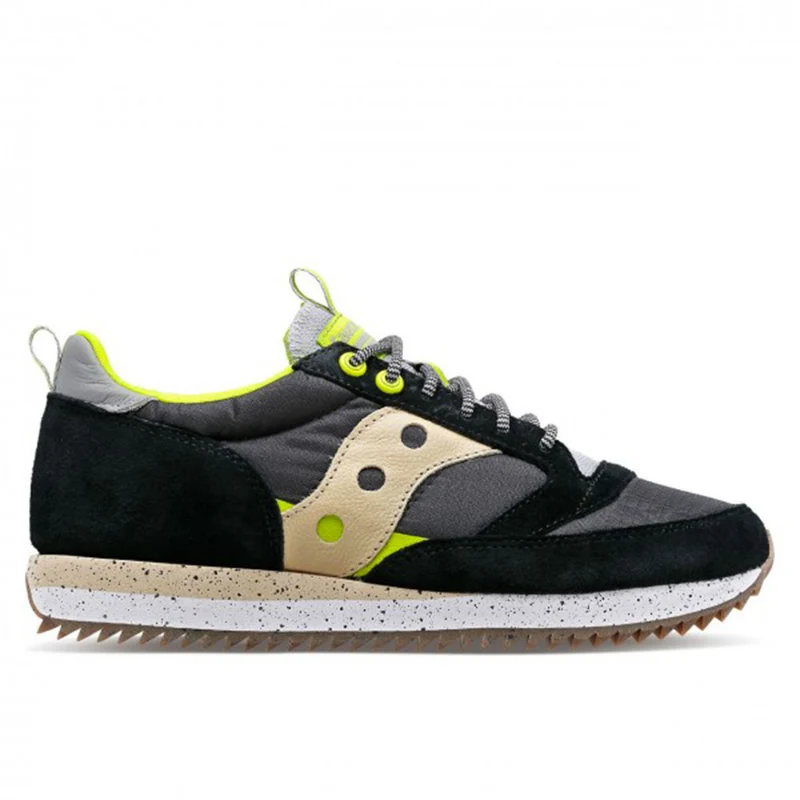 Scarpe Uomo Saucony Sneakers Jazz 81 Black - Acid Lime