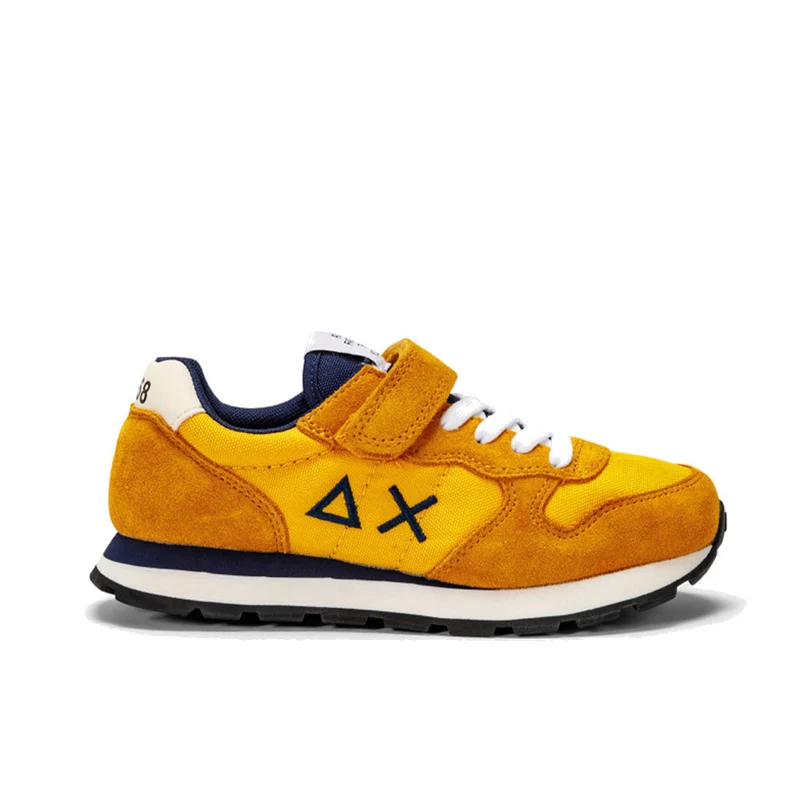 Scarpe SUN68 Sneakers Boy's Tom Solid Kid Colore Giallo