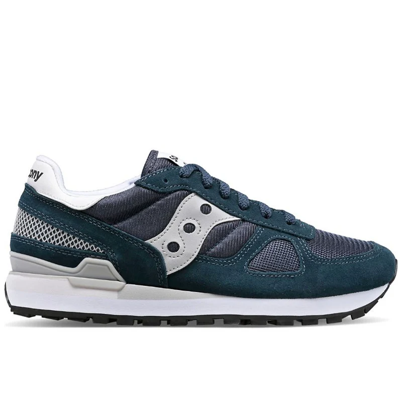 Scarpe Uomo Saucony Sneakers Shadow Original Navy - Tan