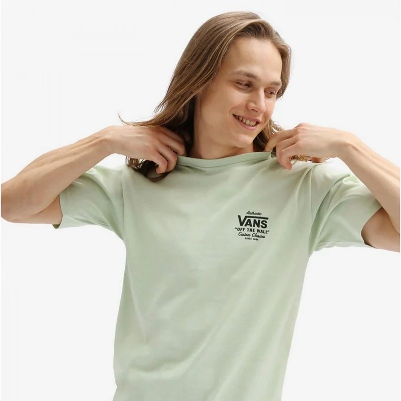 T-Shirt VANS linea Holder St Classic colore Celadon Green
