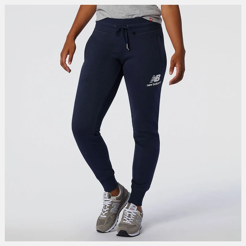 Pantalone Donna NEW BALANCE linea Essentials French Terry SweatPants colore Eclipse